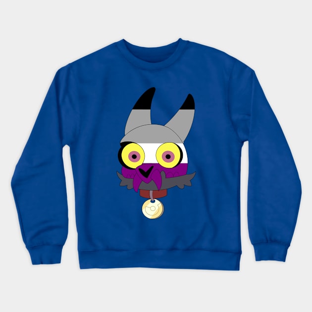 Cutie Pie Asexual Crewneck Sweatshirt by garciajey